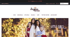 Desktop Screenshot of angoraboutique.com